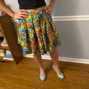 Sugar + Lips Floral Skirt